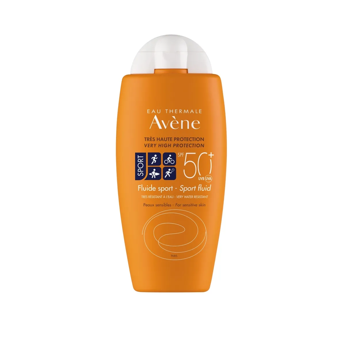 AVENE SUN SPORT PÄIKESEKAITSEEMULSIOON SPF50+ 100ML - Изображение товара 1