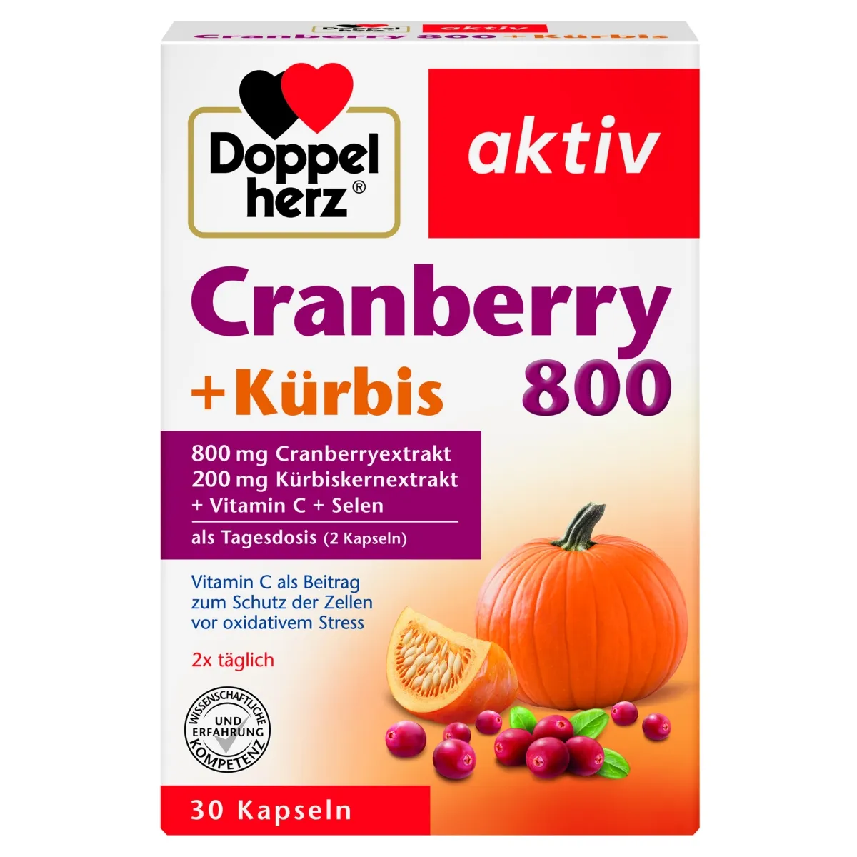 DOPPELHERZ AKTIV JÕHVIKAS+KÕRVITS+C-VIT+SELEEN N30 - Изображение товара