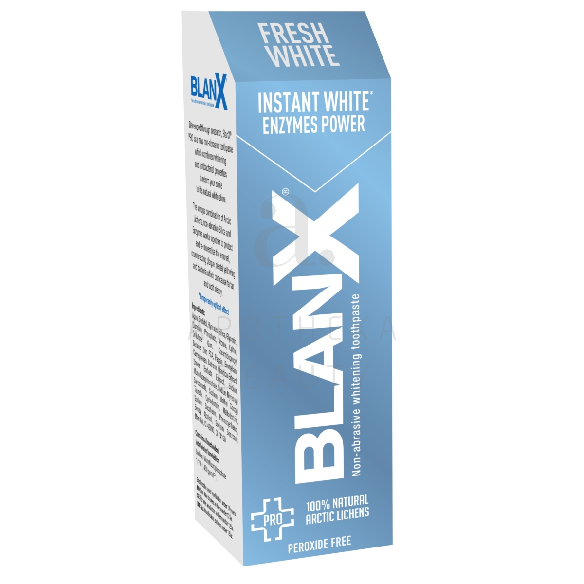 BLANX PRO Deep Blue отбеливающая зубная паста с энзимами 75мл - Изображение товара