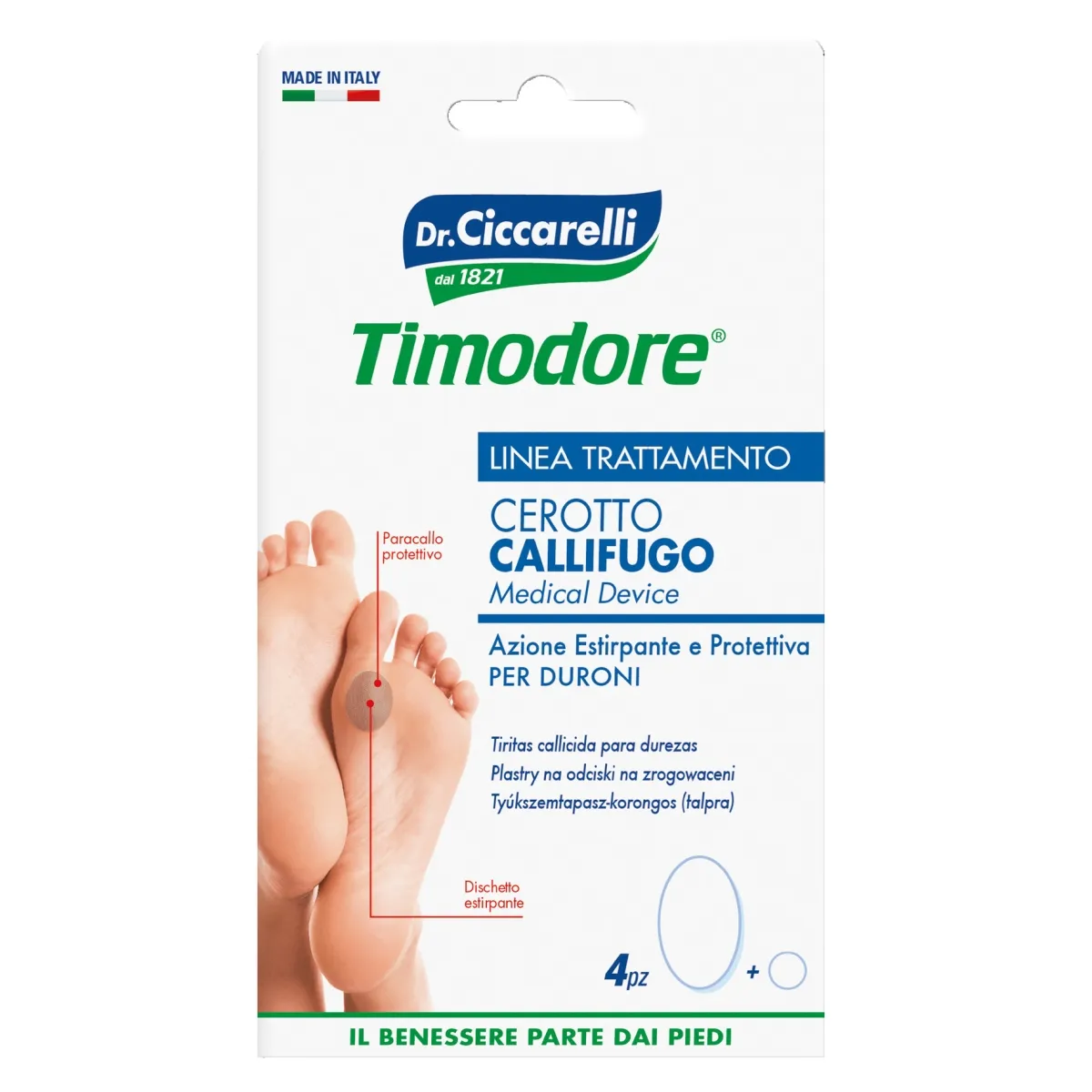 CICCARELLI KONNASILMA EEMALDAJA+KAITSEPLAASTER N4 - Изображение товара