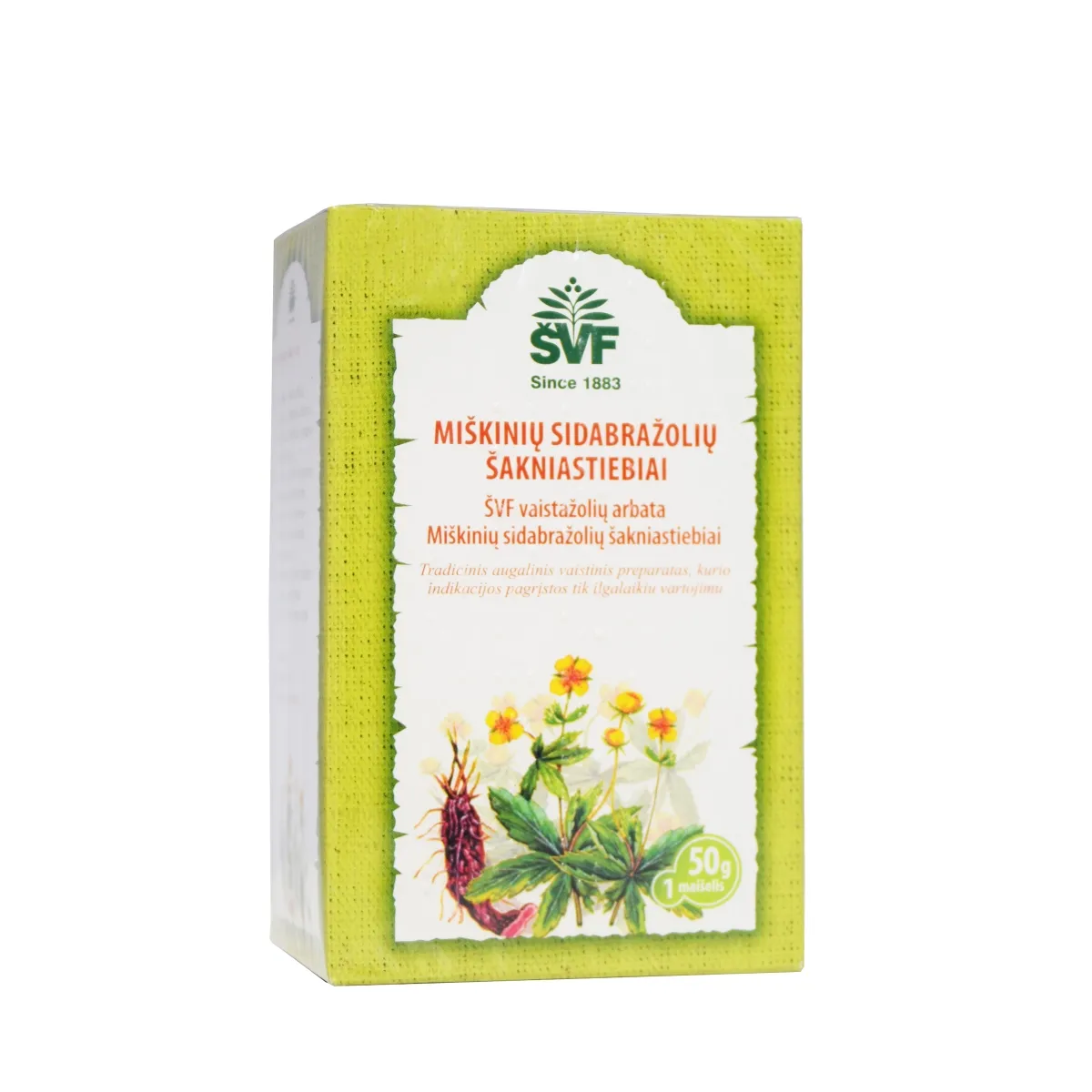 TEDREMARANA JUURIKAS (TORMENTILLAE RHIZOMA) 50G - Изображение товара