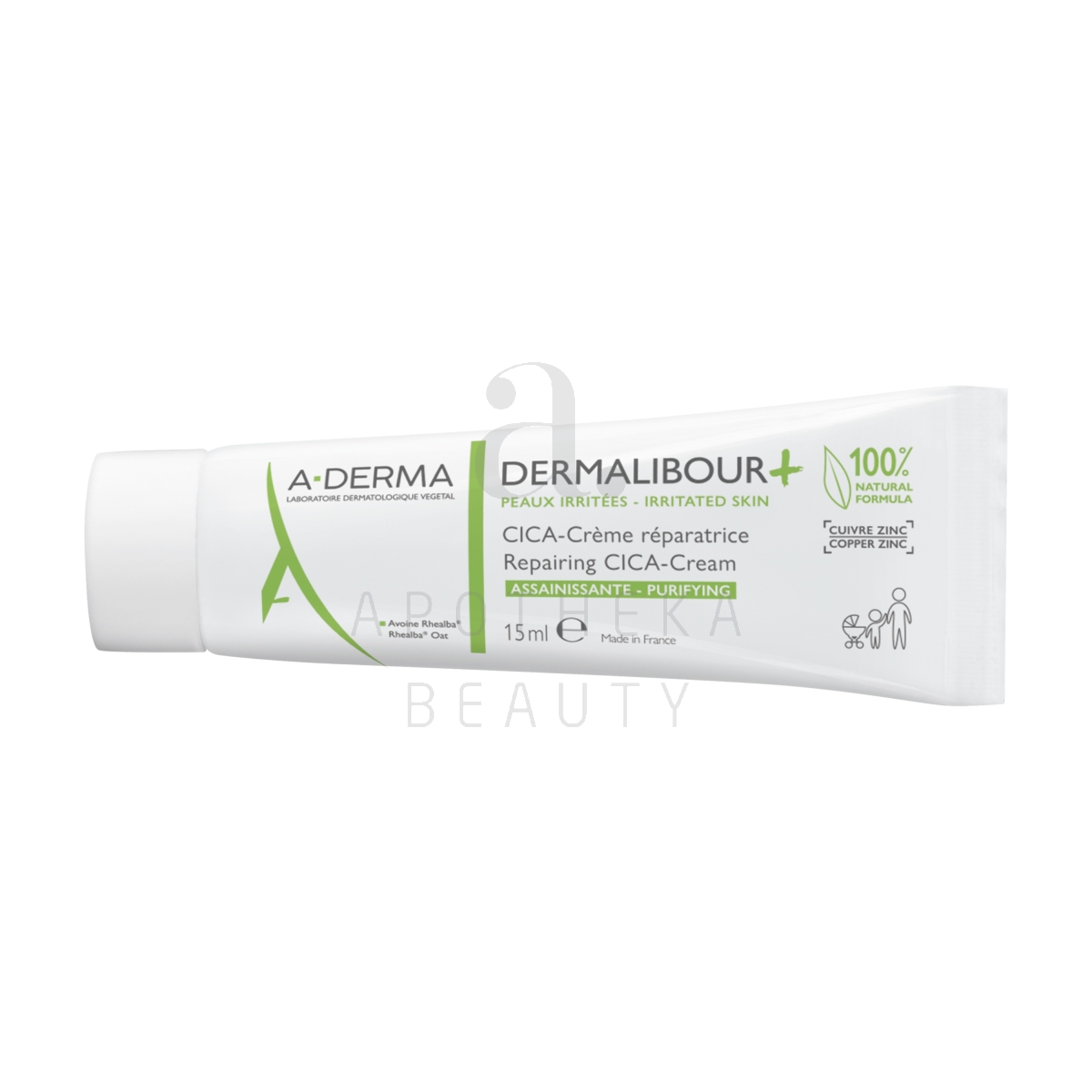 A-DERMA DERMALIBOUR+ CICA-KREEM TAASTAV 15ML - Изображение товара 1