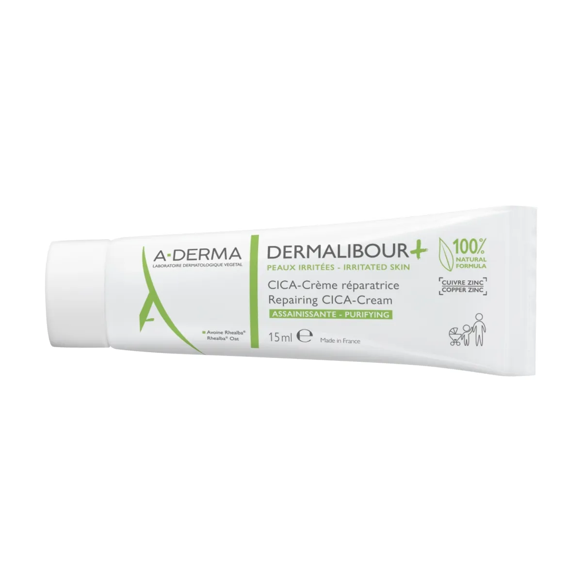 A-DERMA DERMALIBOUR+ CICA-KREEM TAASTAV 15ML - Изображение товара 1