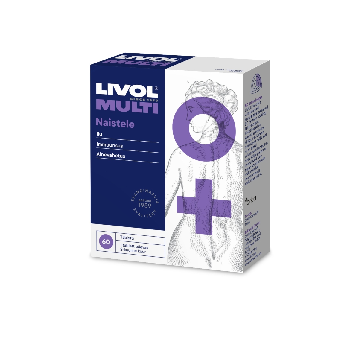 LIVOL MULTI NAISTELE TBL N60 - Изображение товара