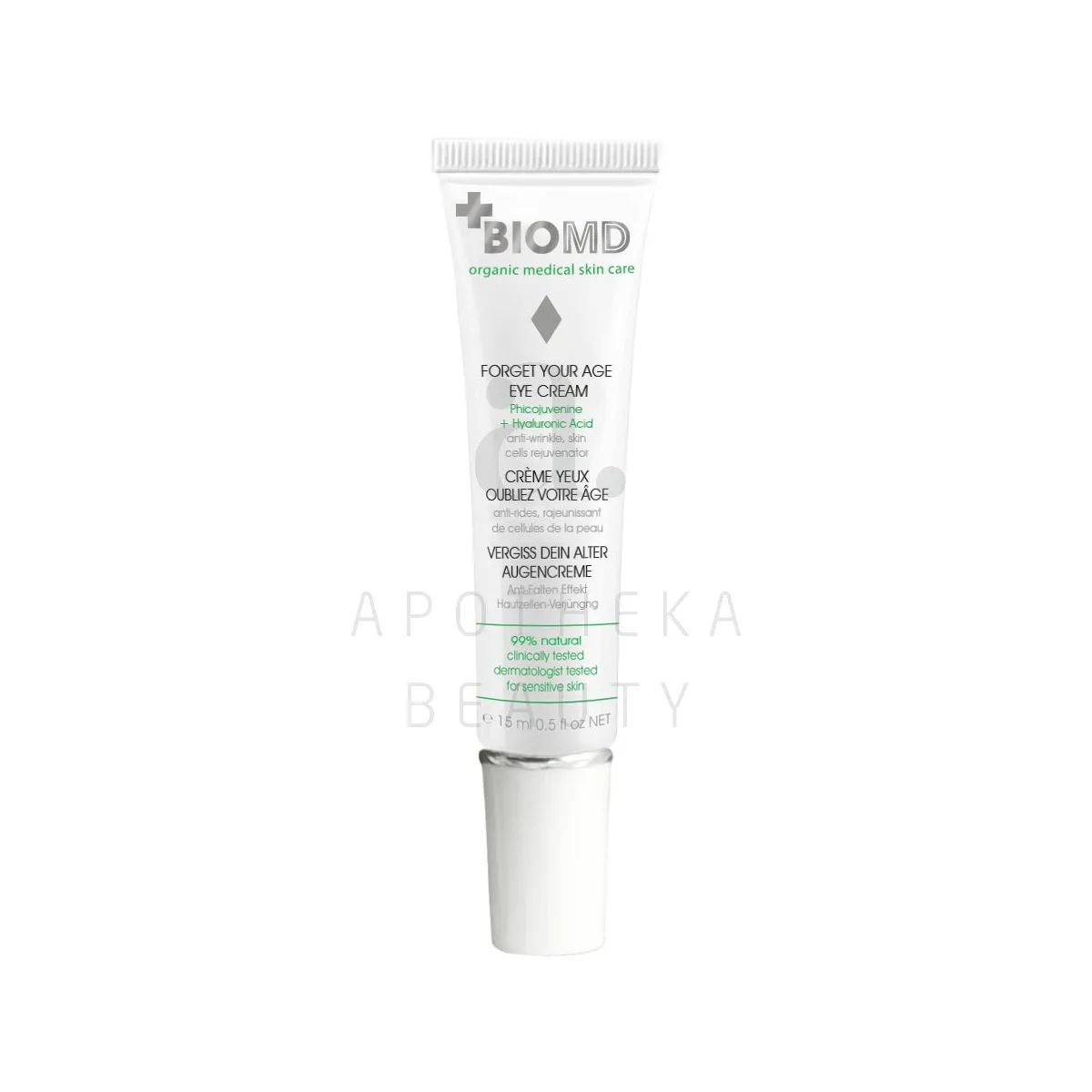 BIOMD FORGET YOUR AGE SILMAKREEM VANANEMISVASTANE 15ML - Изображение товара