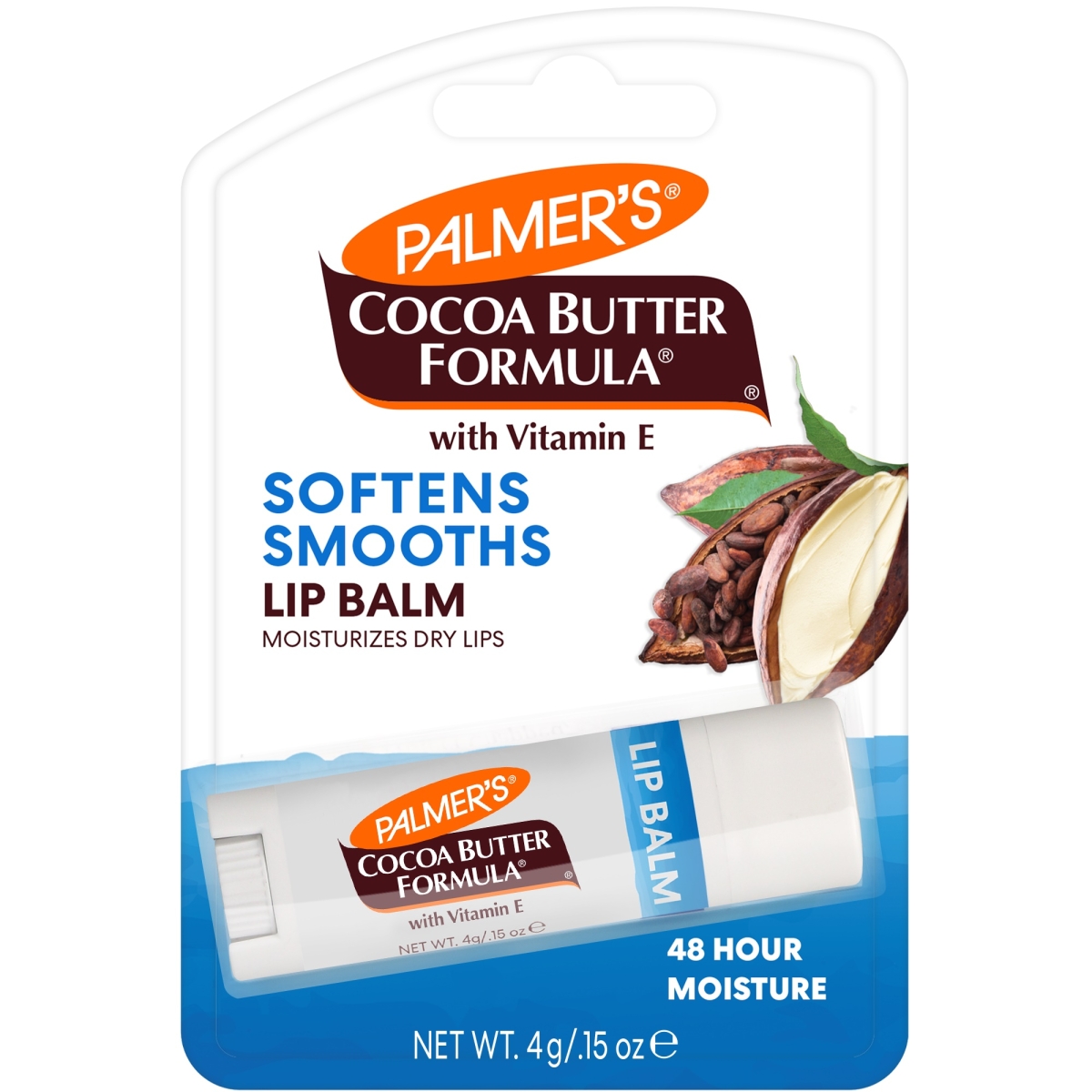 PALMERS HUULEPALSAM KAKAOVÕIGA 4G - Изображение товара