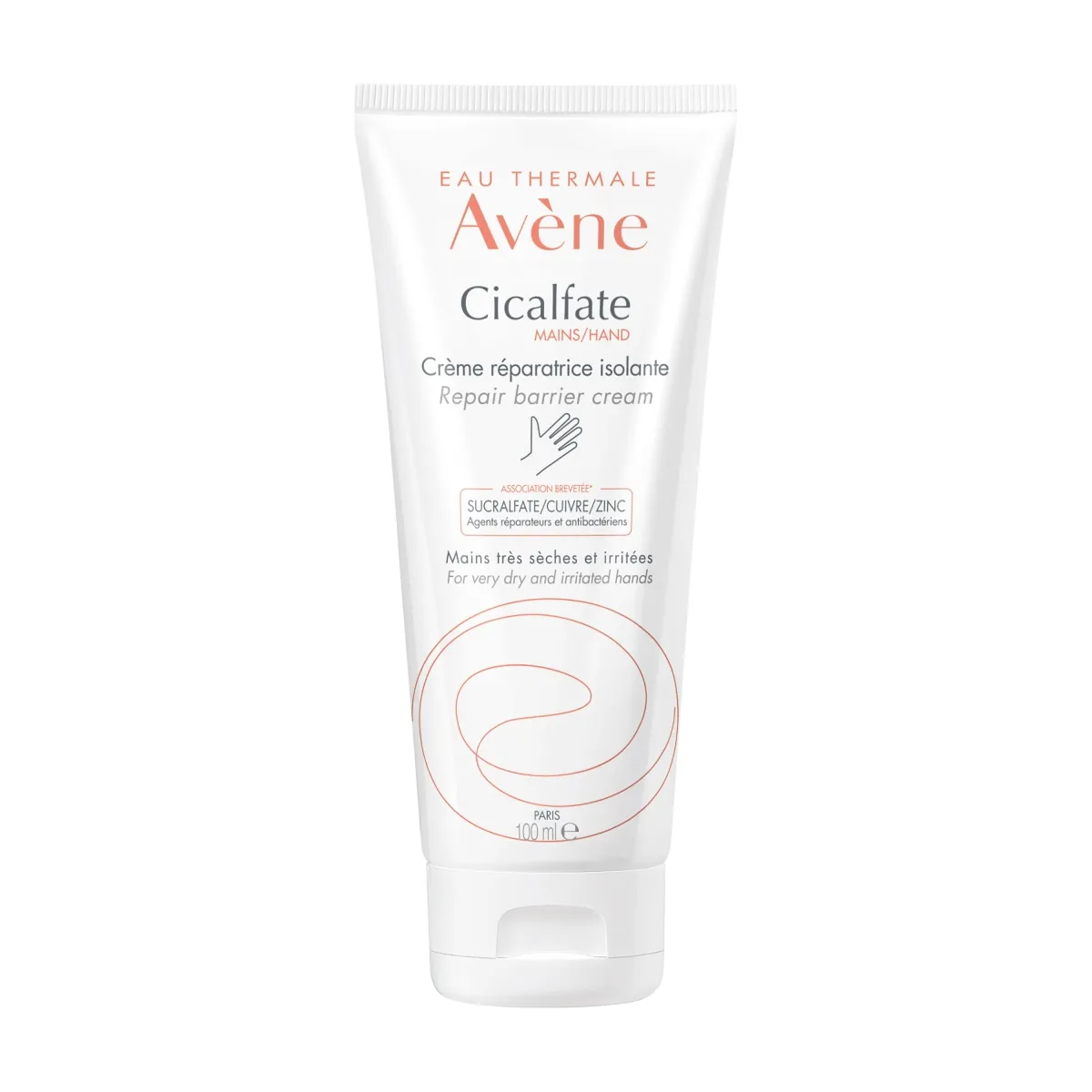 AVENE CICALFATE HAND REPAIRING BARRIER CREAM 100 ML - Изображение товара 1