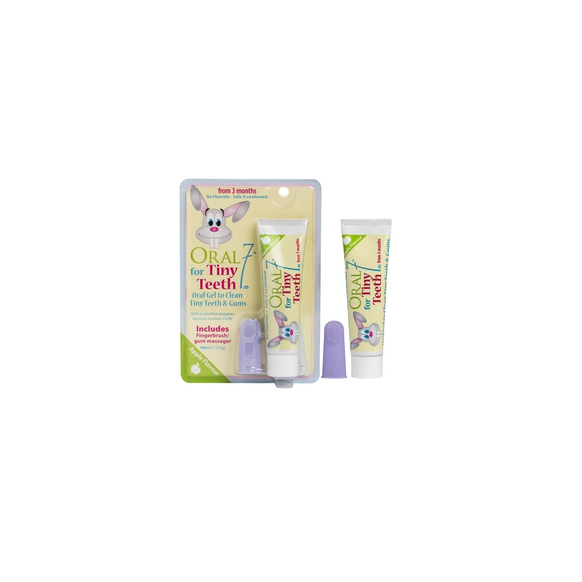 ORAL 7 KOMPLEKT VÄIKELASTELE (HAMBAPASTA+NÄPUHARI) 48ML - Изображение товара