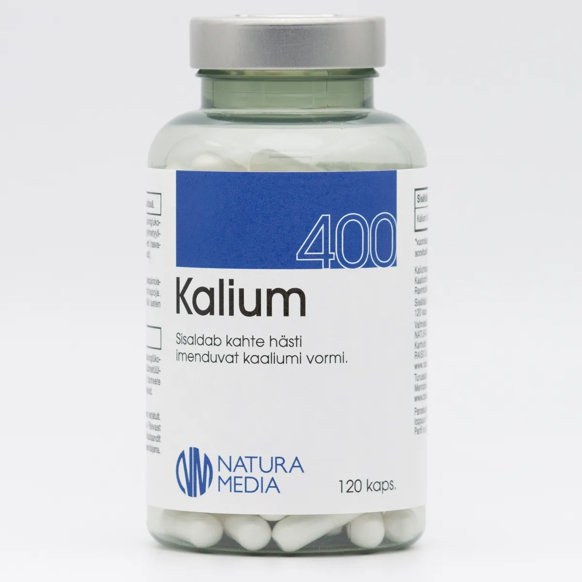 KAALIUM VAHVA KAPSLID 400MG N120 - Изображение товара