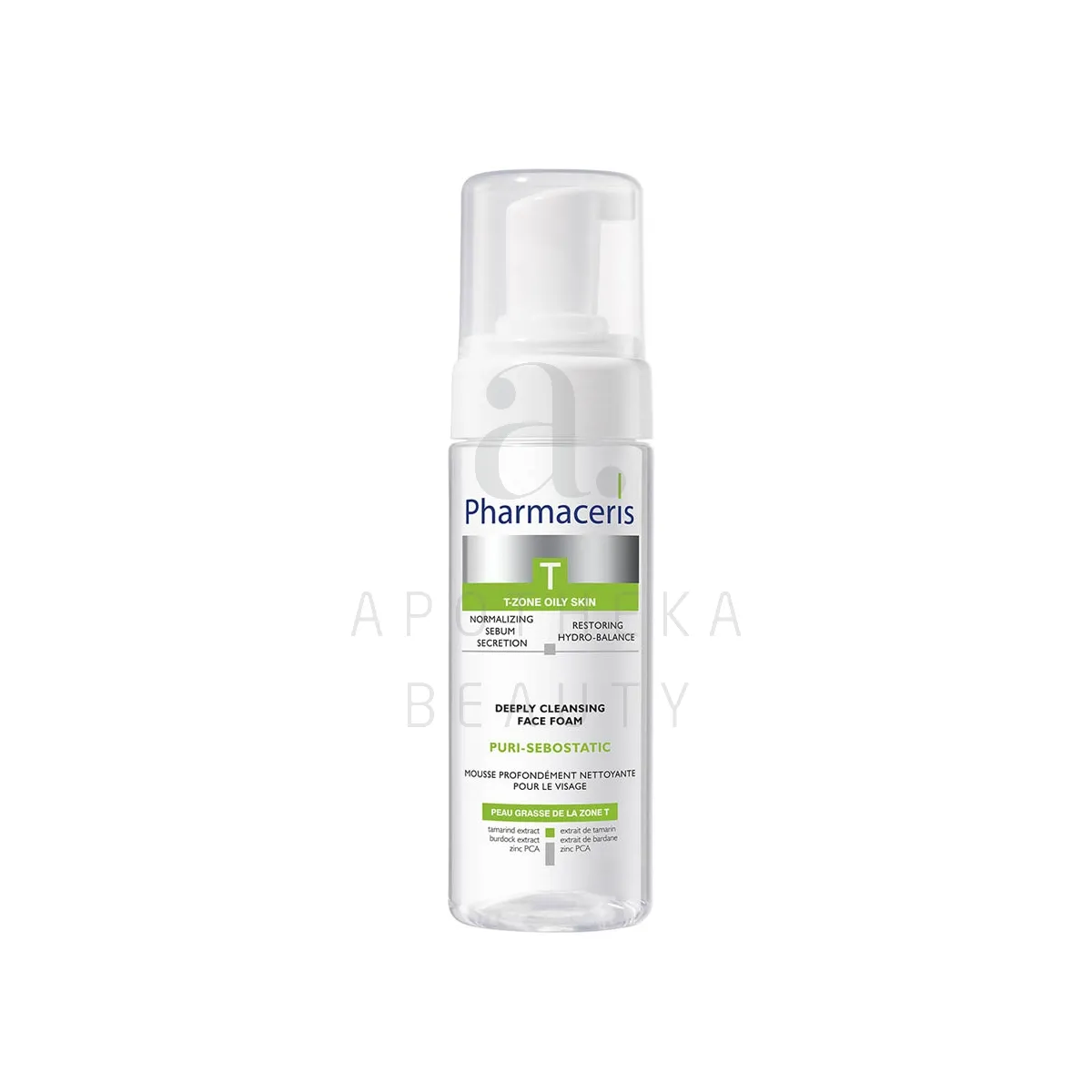 PHARMACERIS T PURI-SEBOSTATIC NÄOVAHT SÜGAVPUHASTAV 150ML - Изображение товара