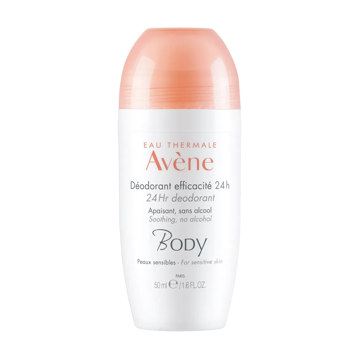 AVENE BODY DEODORANT ROLL-ON 24H 50ML - Изображение товара