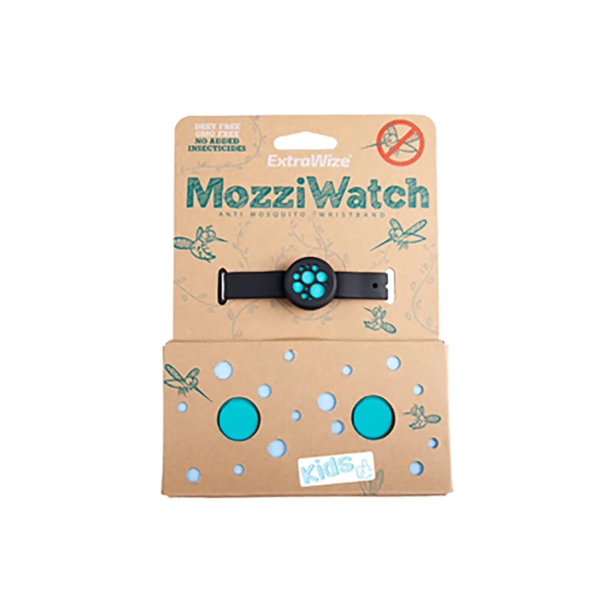 MOZZIWATCH SÄÄSETÕRJE KÄEPAEL LASTELE SININE + 2 TÄITETABLETTI - Изображение товара