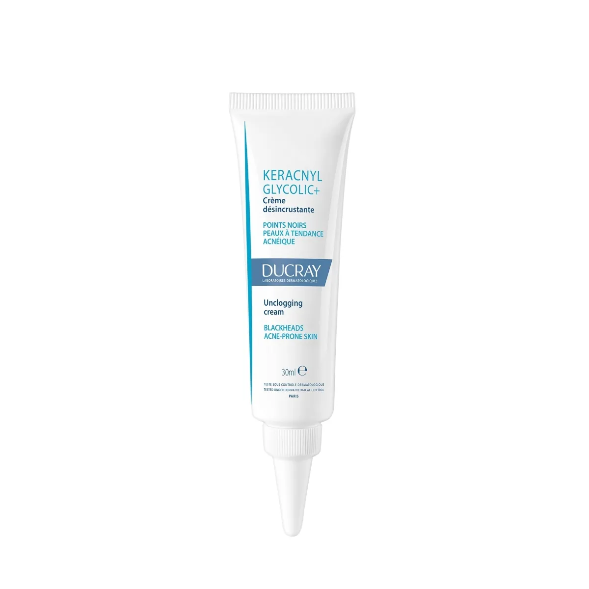 DUCRAY KERACNYL GLYCOLIC KREEM PROBLEEMSELE NAHALE 30ML - Изображение товара