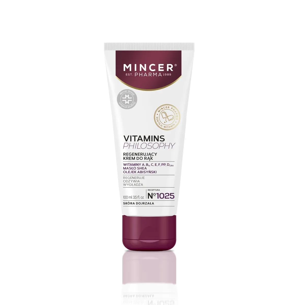 MINCER PHARMA VITAMINS PHILOSOPHY KÄTEKREEM TAASTAV 100ML - Изображение товара
