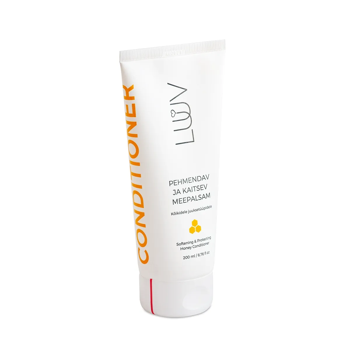 LUUV JUUKSEPALSAM PEHMENDAV JA KAITSEV MEEGA 200ML - Изображение товара