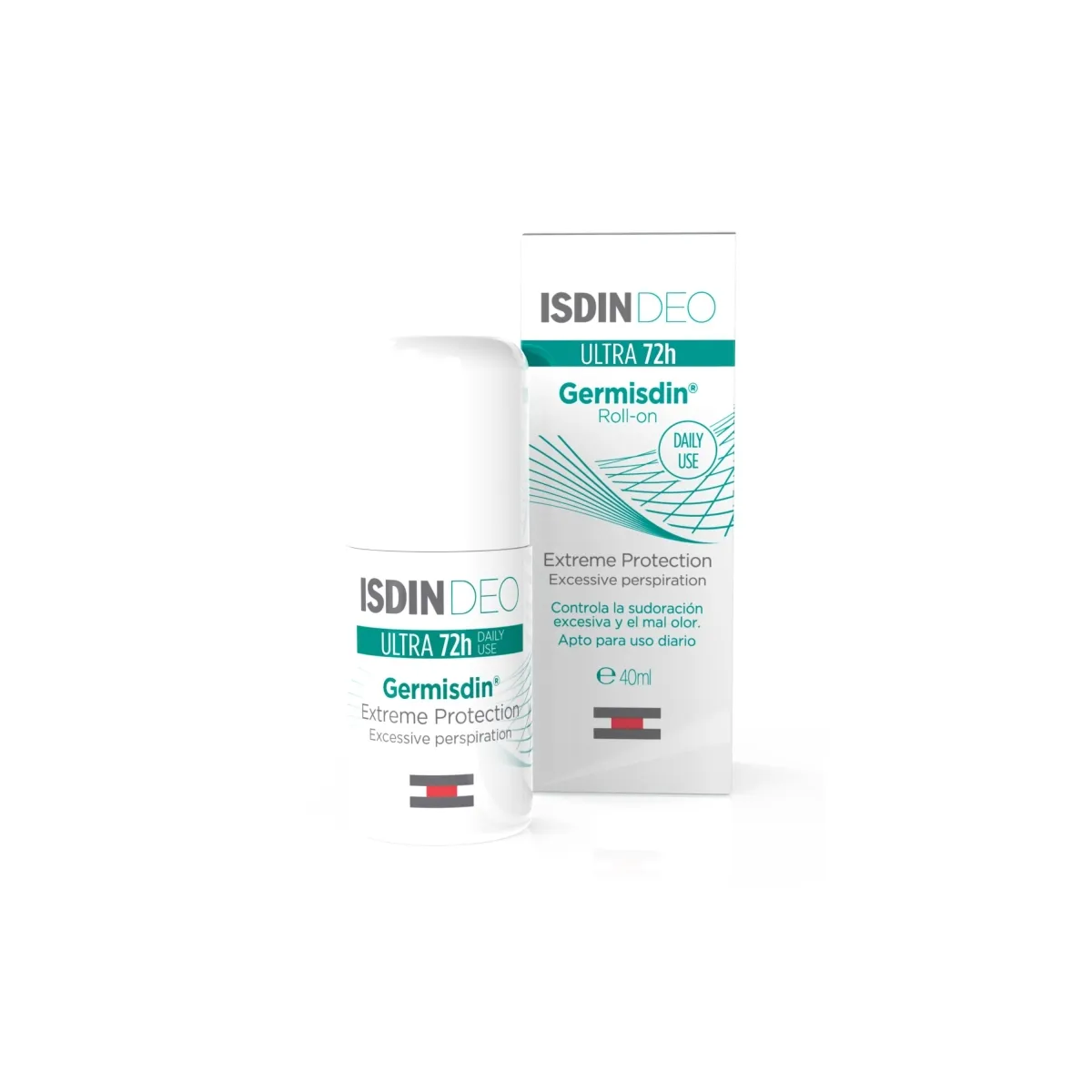 ISDIN ROLL-ON DEODORANT ULTRA 72H 40ML - Изображение товара