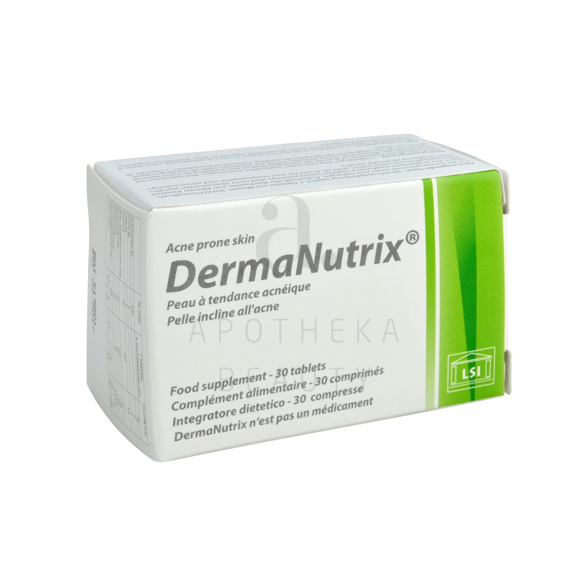 Таблетки DermaNutrix Acne Prone Skin N30 - Изображение товара
