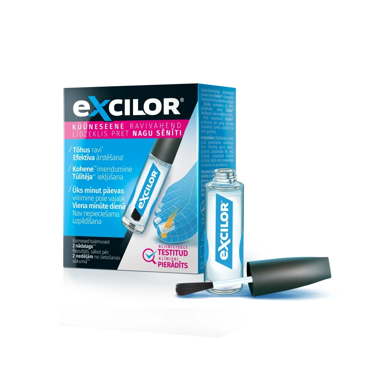 EXCILOR KÜÜNESEENE RAVIPINTSEL 3,3ML - Изображение товара