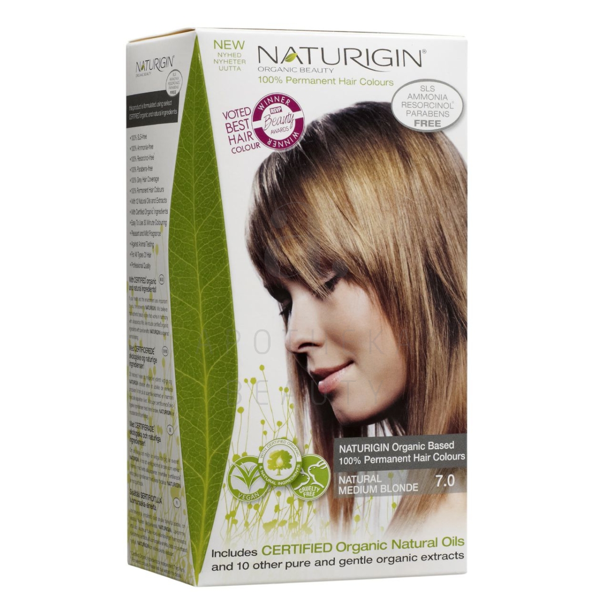 Natural Medium Blonde 7.0 - Изображение товара