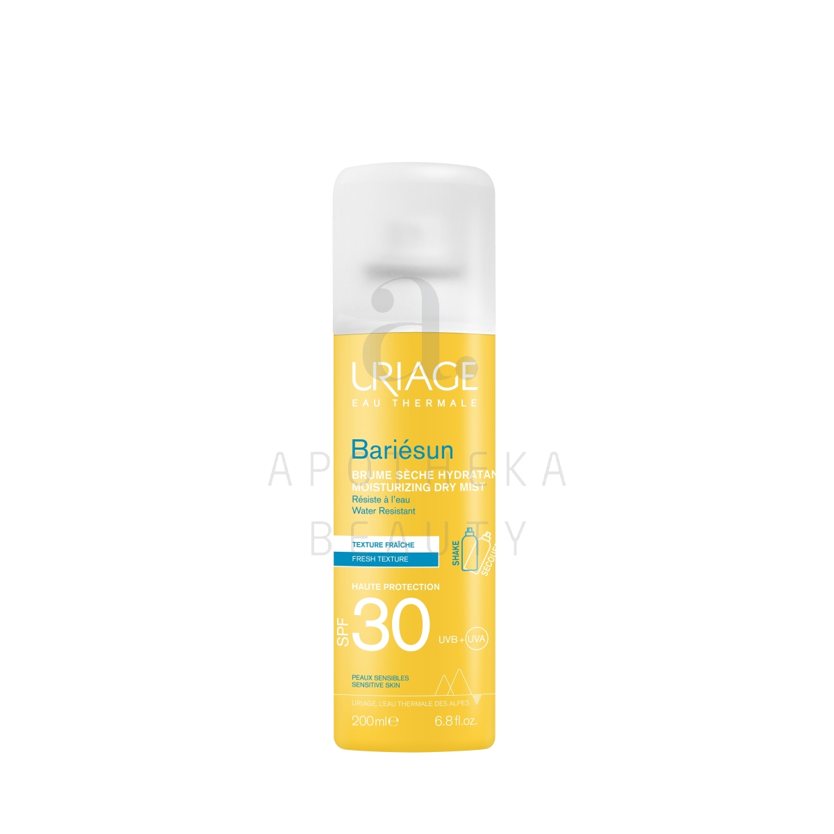URIAGE BARIESUN PÄIKESEKAITSESPREI SPF30 200ML - Изображение товара