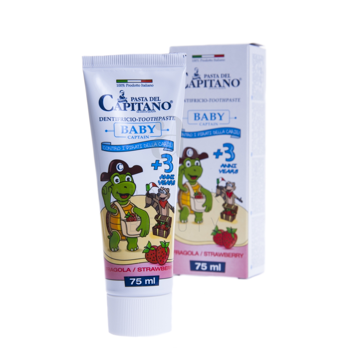 PASTA DEL CAPITANO BABY HAMBAGEEL MAASIKAS (3-6A) 75ML - Изображение товара