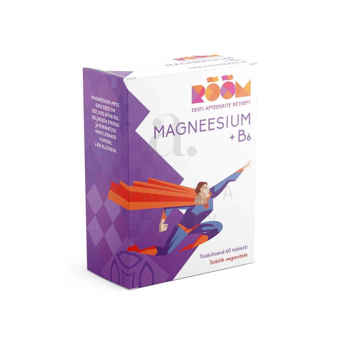 RÕÕM MAGNEESIUM + B6 N60 - Изображение товара
