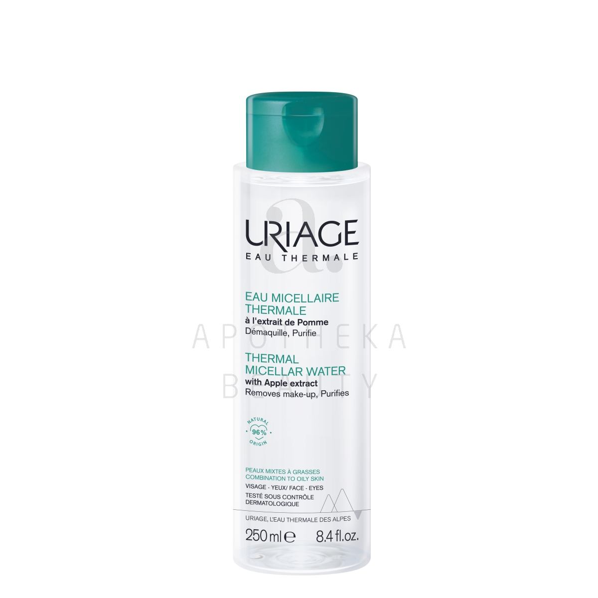 URIAGE MITSELLAARVESI KOMBINEERITUD JA RASUSELE NAHALE 250ML - Изображение товара