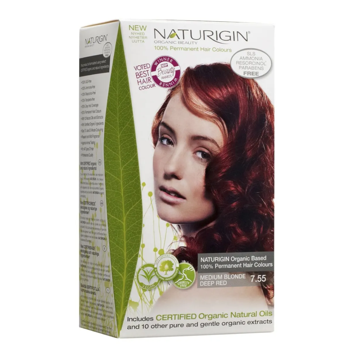 Medium Blonde Deep Red 7.55 - Изображение товара