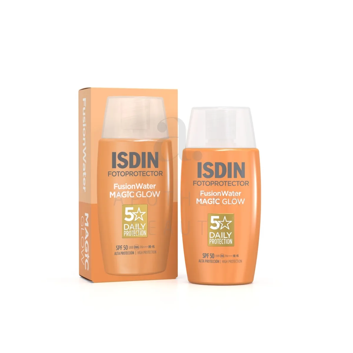 ISDIN SUN PÄIKESEKAITSEEMULSIOON MAGIC GLOW NÄOLE SPF50 50ML - Изображение товара