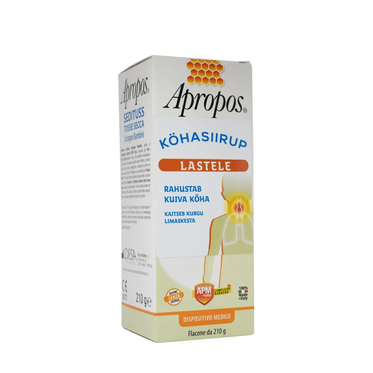 APROPOS SEDITUSS KÖHASIIRUP LASTELE 210G - Изображение товара