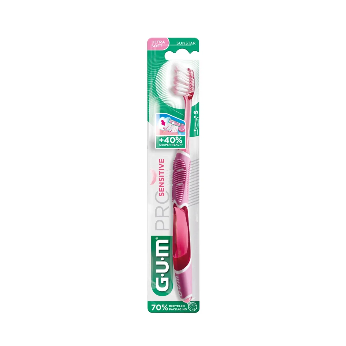 GUM SENSIVITAL ЗУБНАЯ ЩЕТКА УЛЬТРА-МЯГКАЯ /509/ - Изображение товара