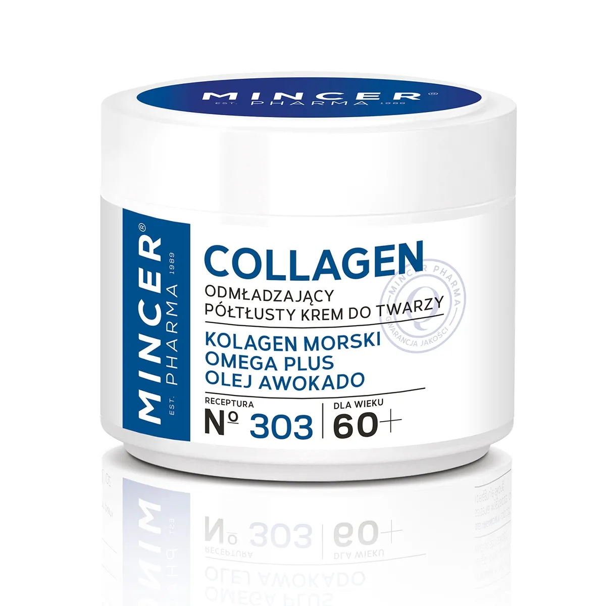 MINCER PHARMA NÄOKREEM KOLLAGEENIGA KORTSUDE VASTU 60+ 50ML - Изображение товара