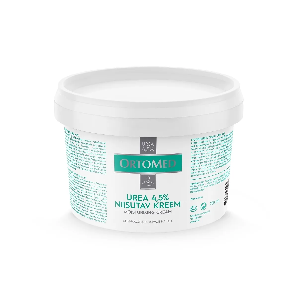 ORTO KREEM ORTOMED NIISUTAV  4,5% UREA 700ML - Изображение товара