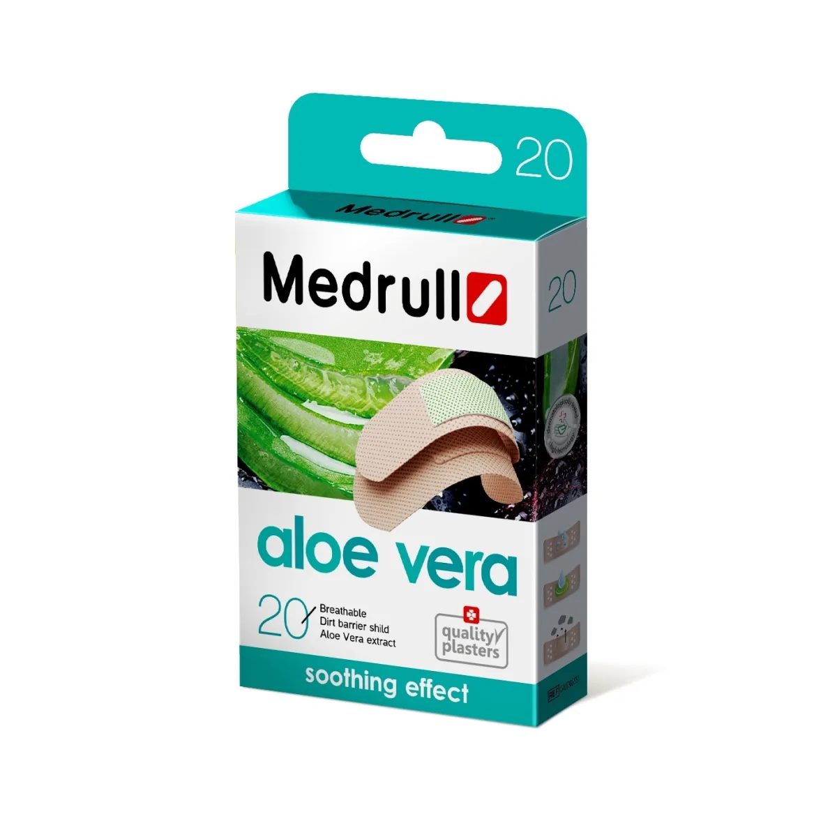 MEDRULL PLAASTER ALOE VERA N20 UUS - Изображение товара