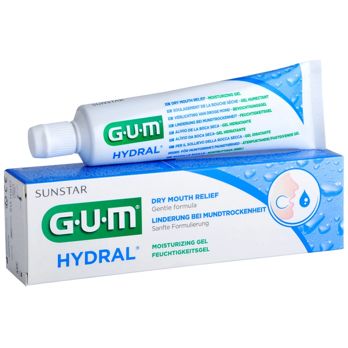 GUM HYDRAL GEEL SUUKUIVUSE LEEVENDAMISEKS 50ML - Изображение товара