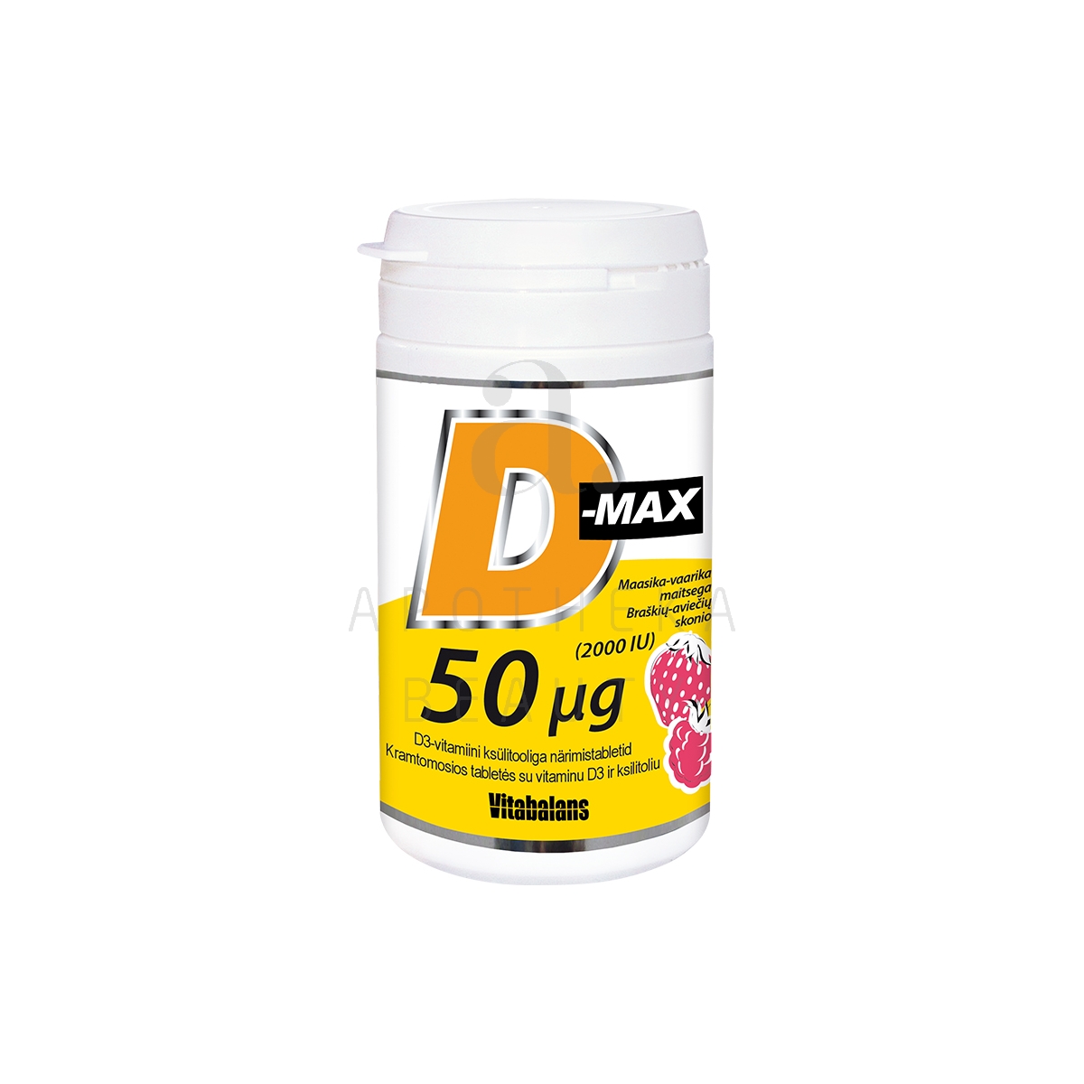 D-MAX NÄRIMISTABLETID 50MCG N90 - Изображение товара