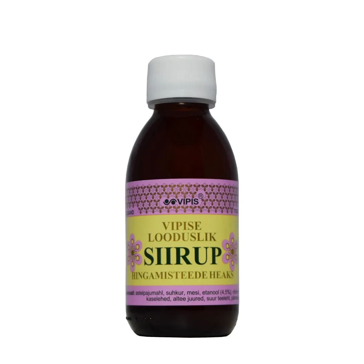 VIPIS SIIRUP HINGAMISTEEDE HEAKS 150ML - Изображение товара