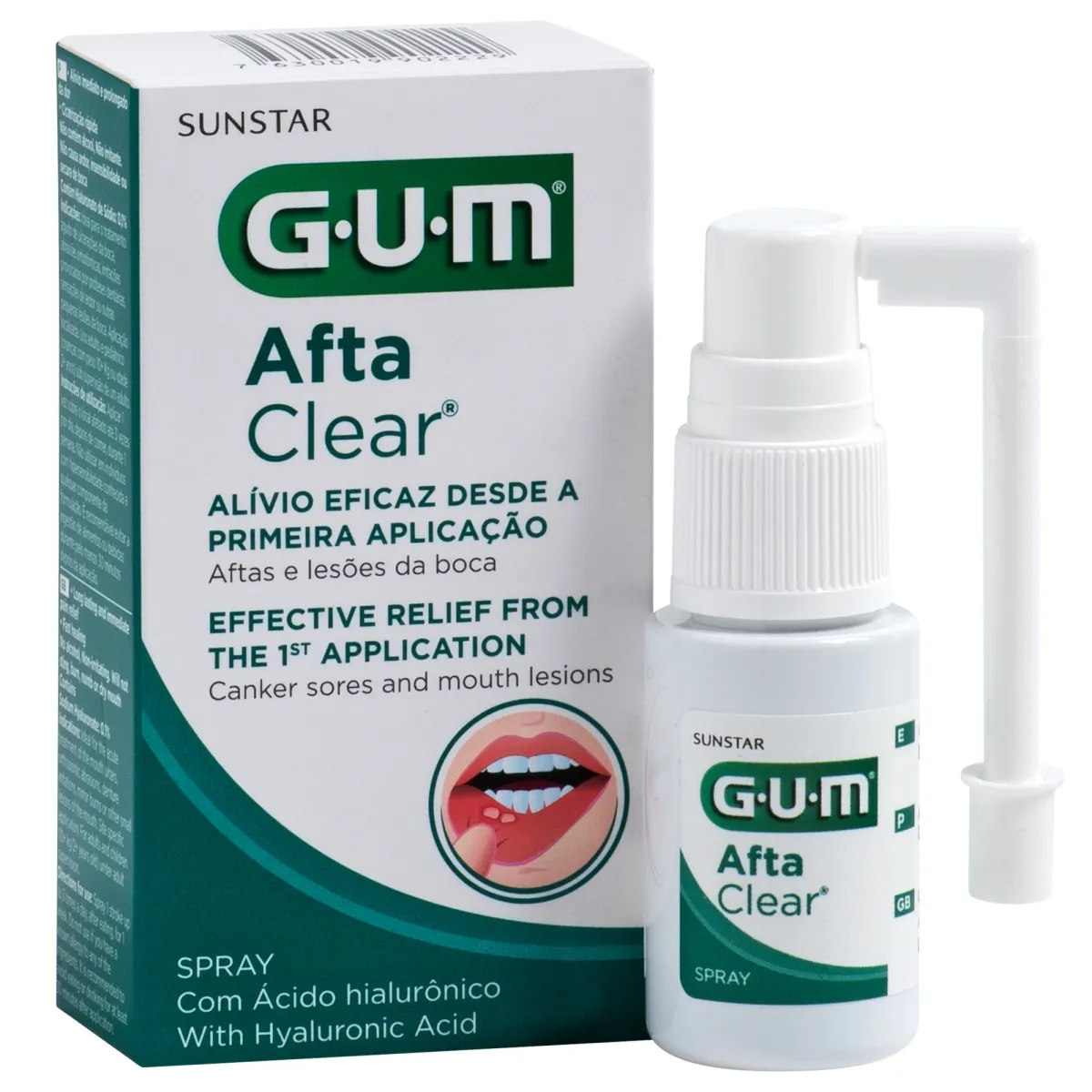GUM AFTACLEAR SUUÕÕNE HAAVANDITE SPRAY 15ML - Изображение товара