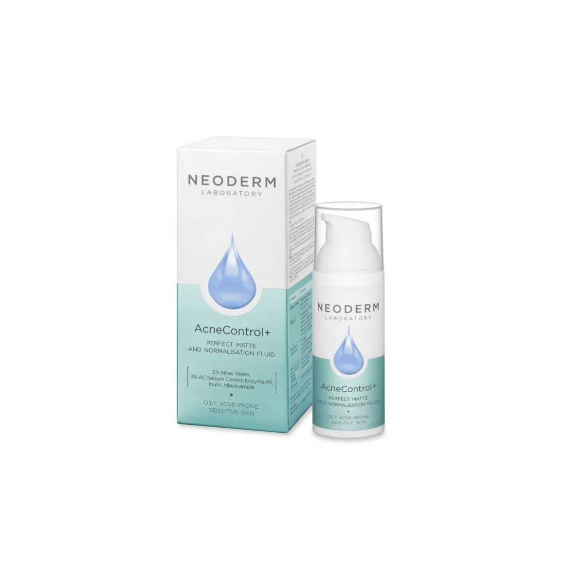 NEODERM ACNECONTROL+ GEEL NÄOLE MATISTAV 50ML - Изображение товара