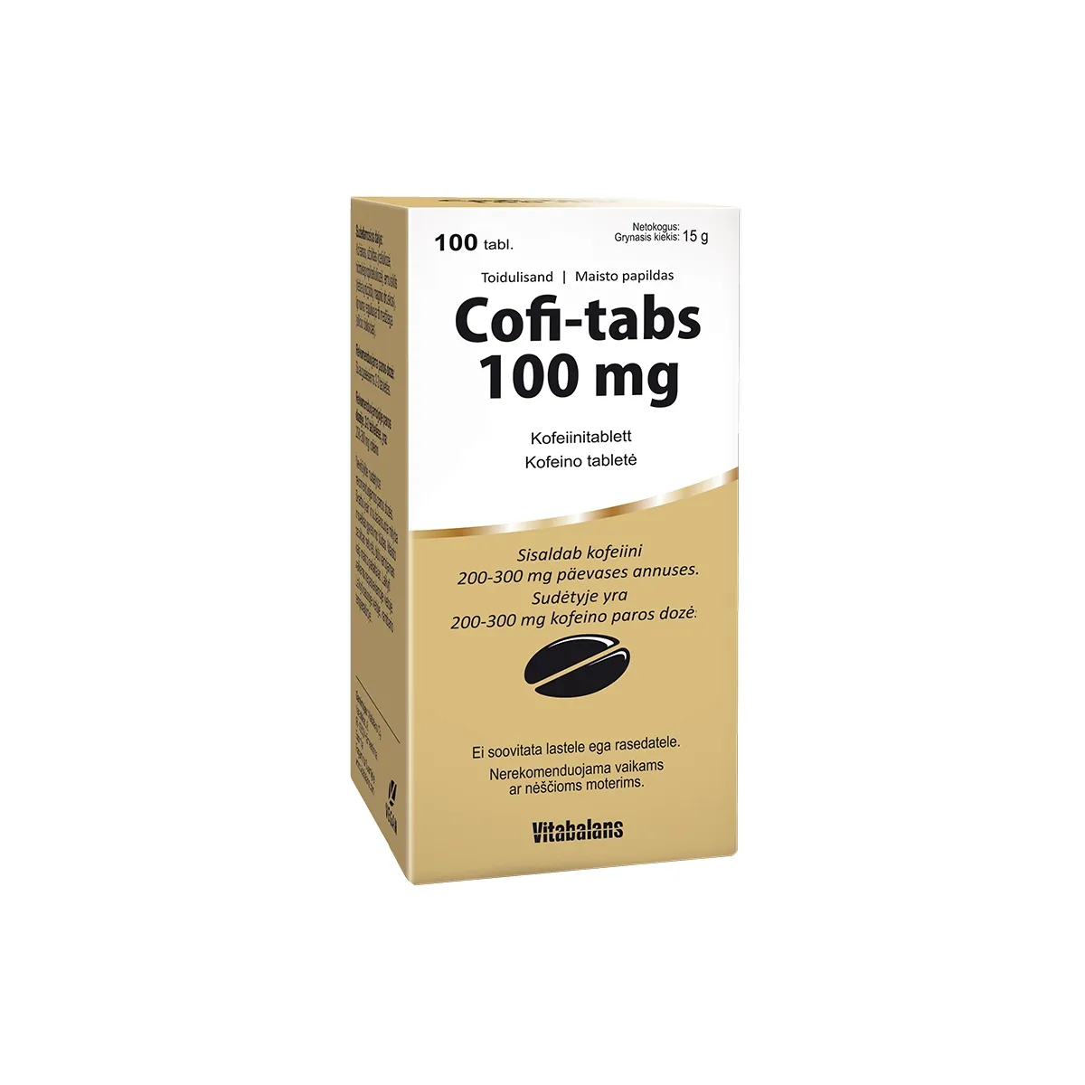 COFI-TABS TBL 100MG N100 - Изображение товара