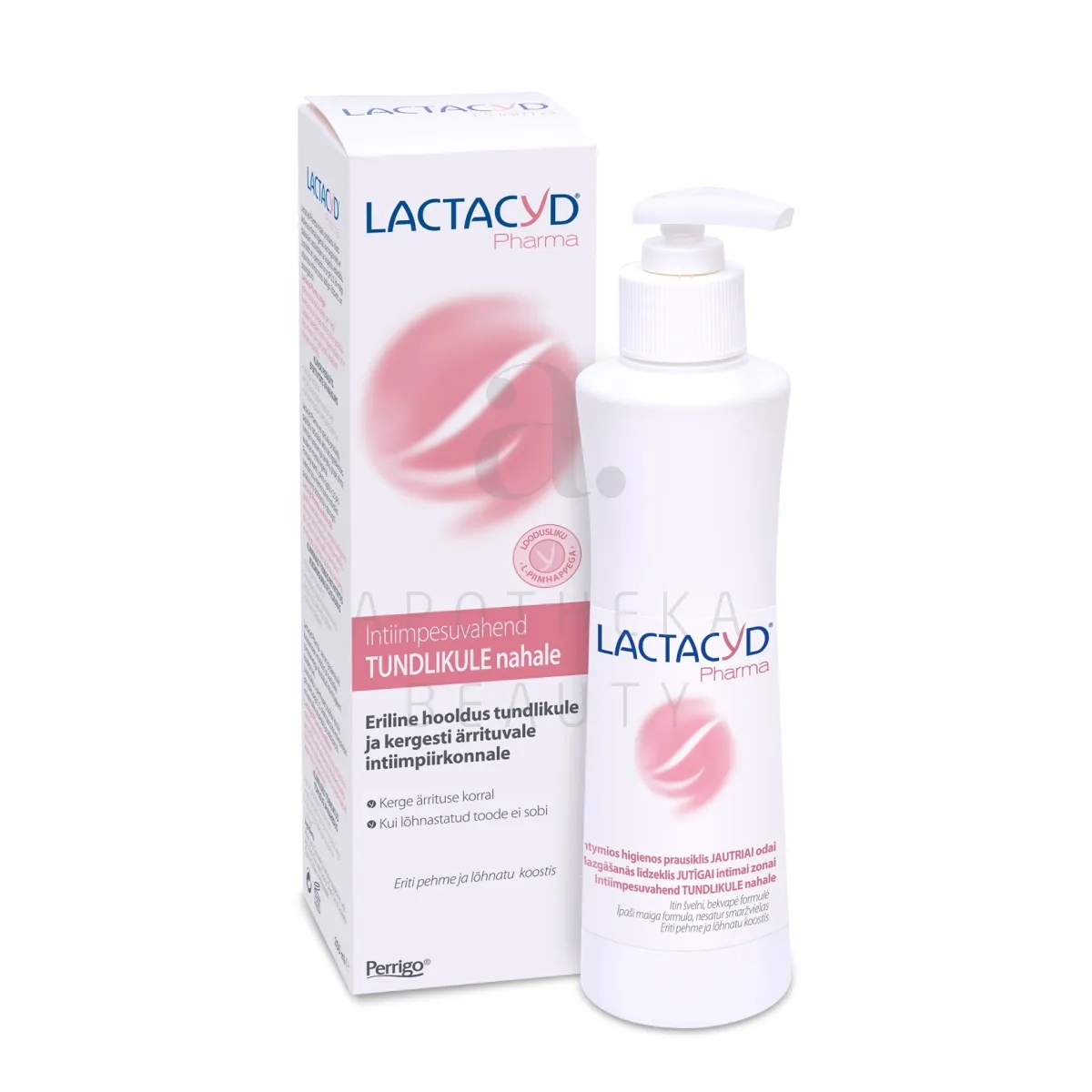 LACTACYD PHARMA INTIIMPESUVAHEND TUNDLIKULE NAHALE 250ML - Изображение товара