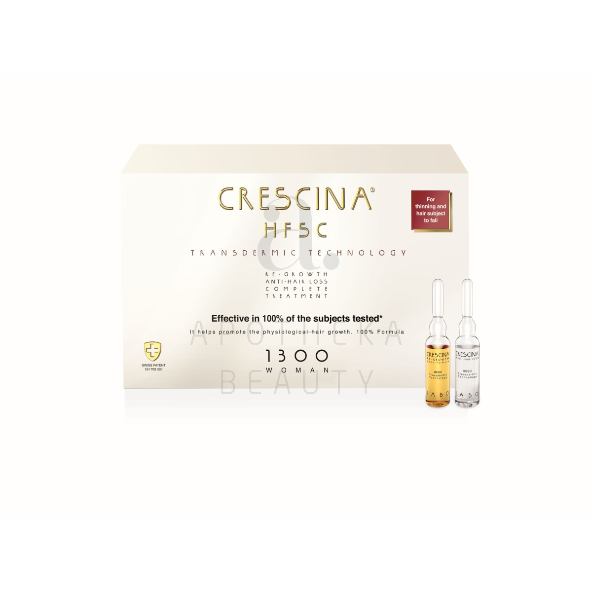 CRESCINA TRANSDERMIC 1300 AMPULLID NAISTELE 3,5ML N10+10 - Изображение товара 1