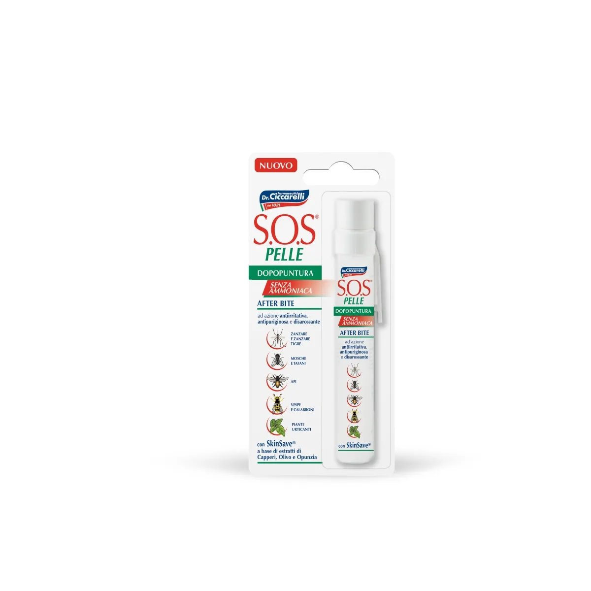 CICCARELLI SOS PUTUKAHAMMUSTUST LEEVENDAV PLIIATS 15ML - Изображение товара