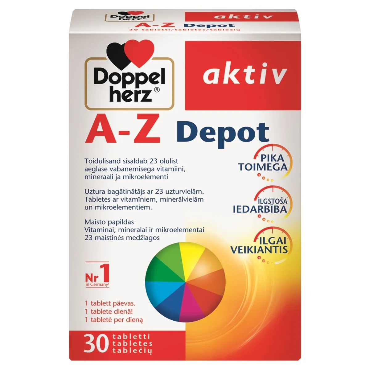 DOPPELHERZ AKTIV A-Z DEPOOTBL N30 - Изображение товара
