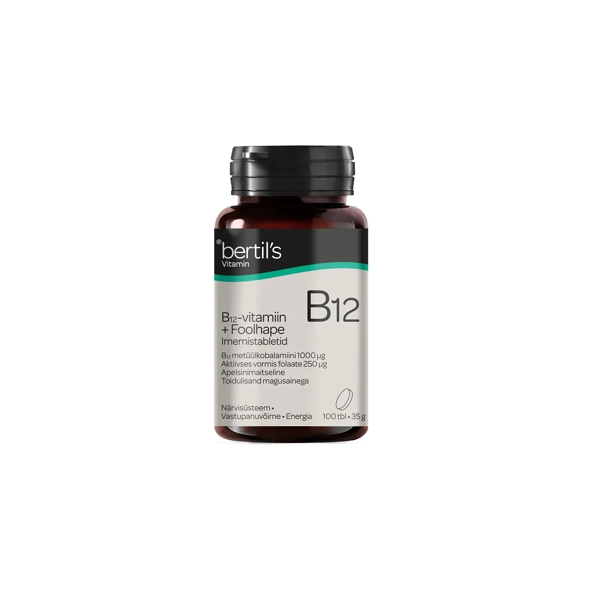 BERTILS VITAMIN B12+FOOLHAPE IMEMISTBL N100 - Изображение товара