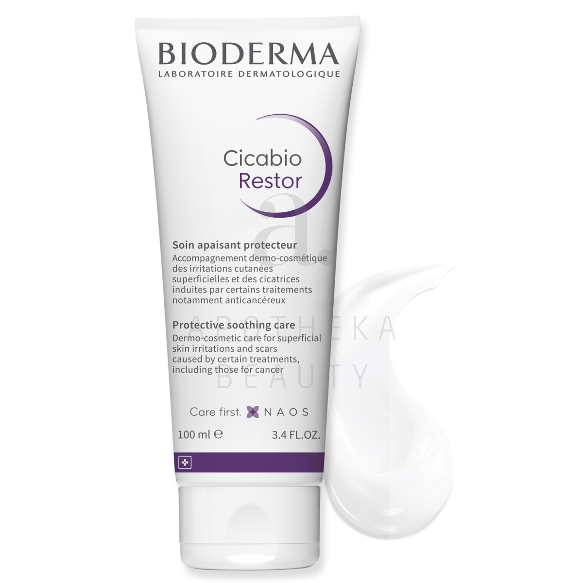 BIODERMA CICABIO RESTOR KREEM KAITSEV JA RAHUSTAV 100ML - Изображение товара