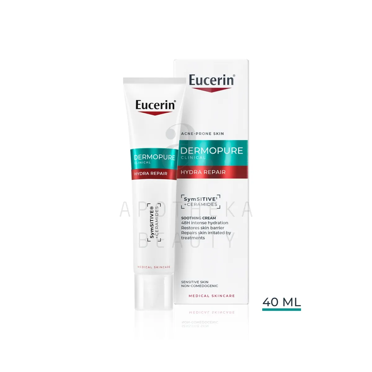 EUCERIN DERMOPURE CLINICAL NÄOKREEM RAHUSTAV 40ML - Изображение товара