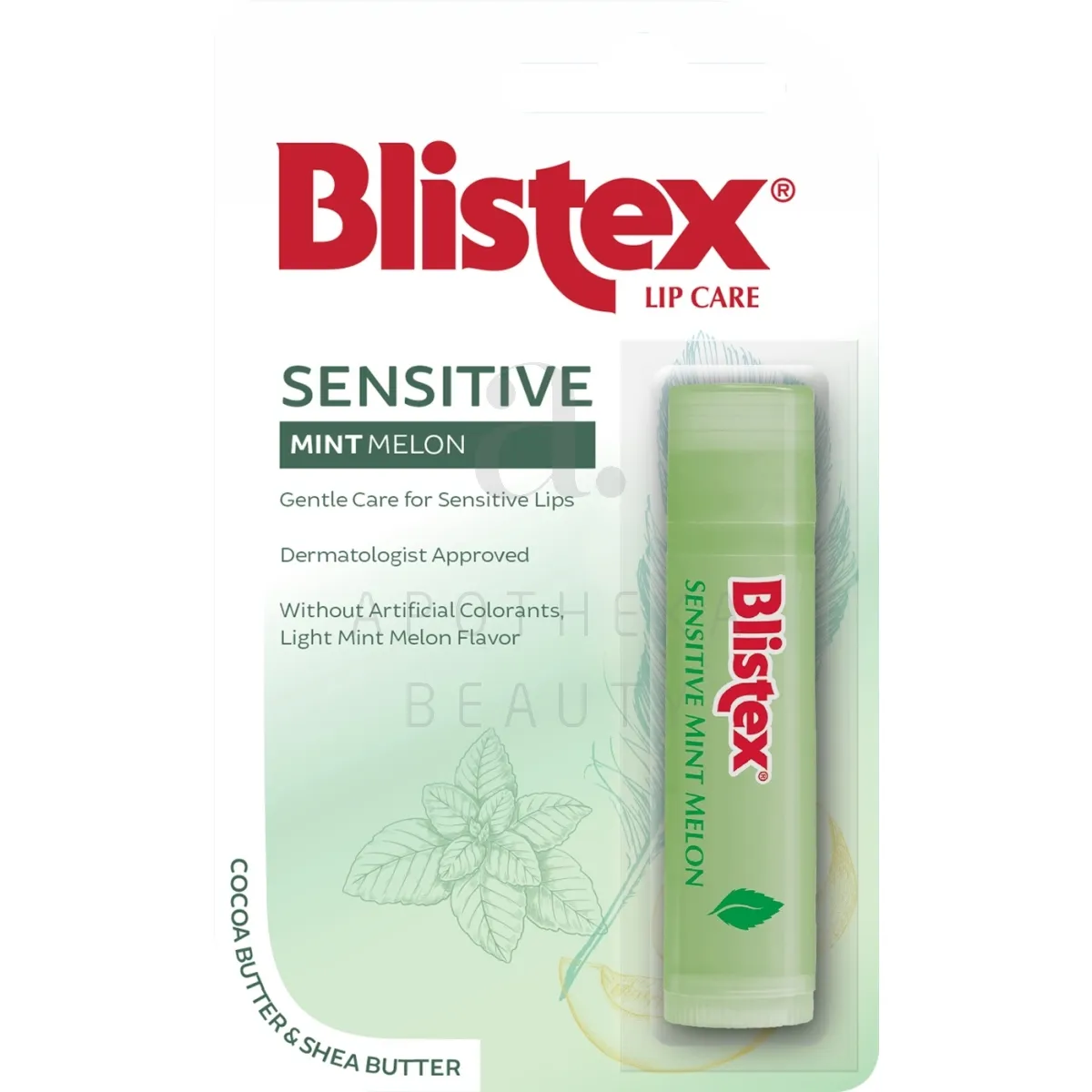 BLISTEX HUULEPALSAM SENSITIVE MINT MELON 4,25G - Изображение товара