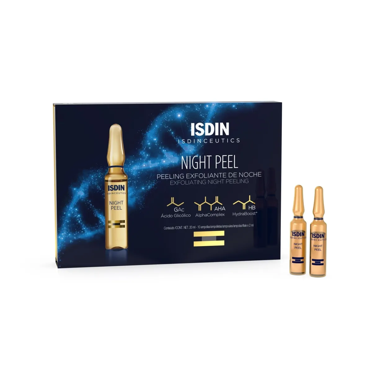 ISDIN AMPULLID ÖISEKS KOORIMISEKS 2ML N10 - Изображение товара 1