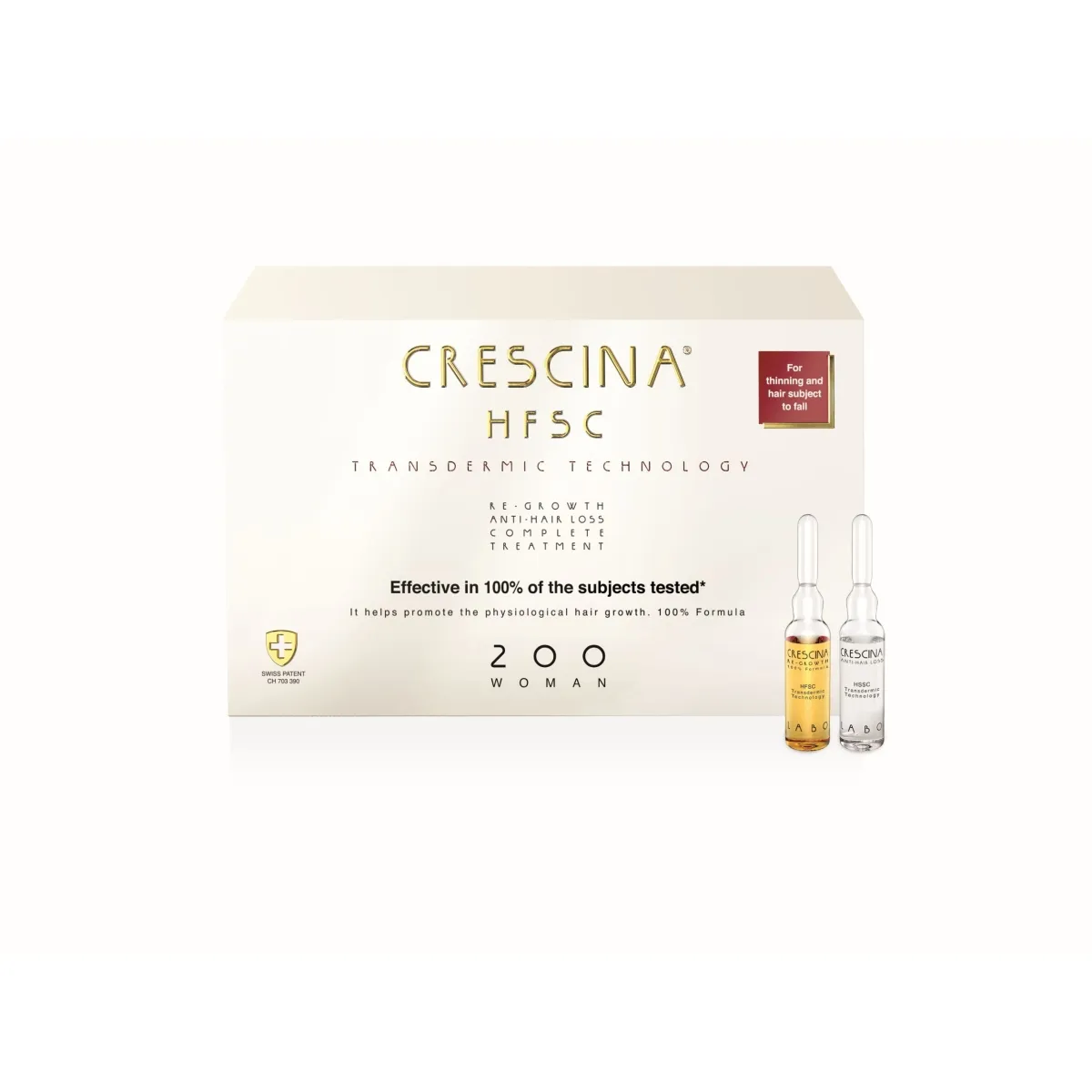 CRESCINA TRANSDERMIC 200 AMPULLID NAISTELE 3,5ML N10+10 - Изображение товара